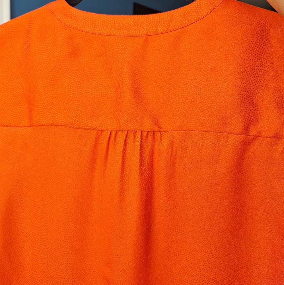LOFT✨️CLEARANCE Button Up Ruffle Blouse - Picture 3 of 6